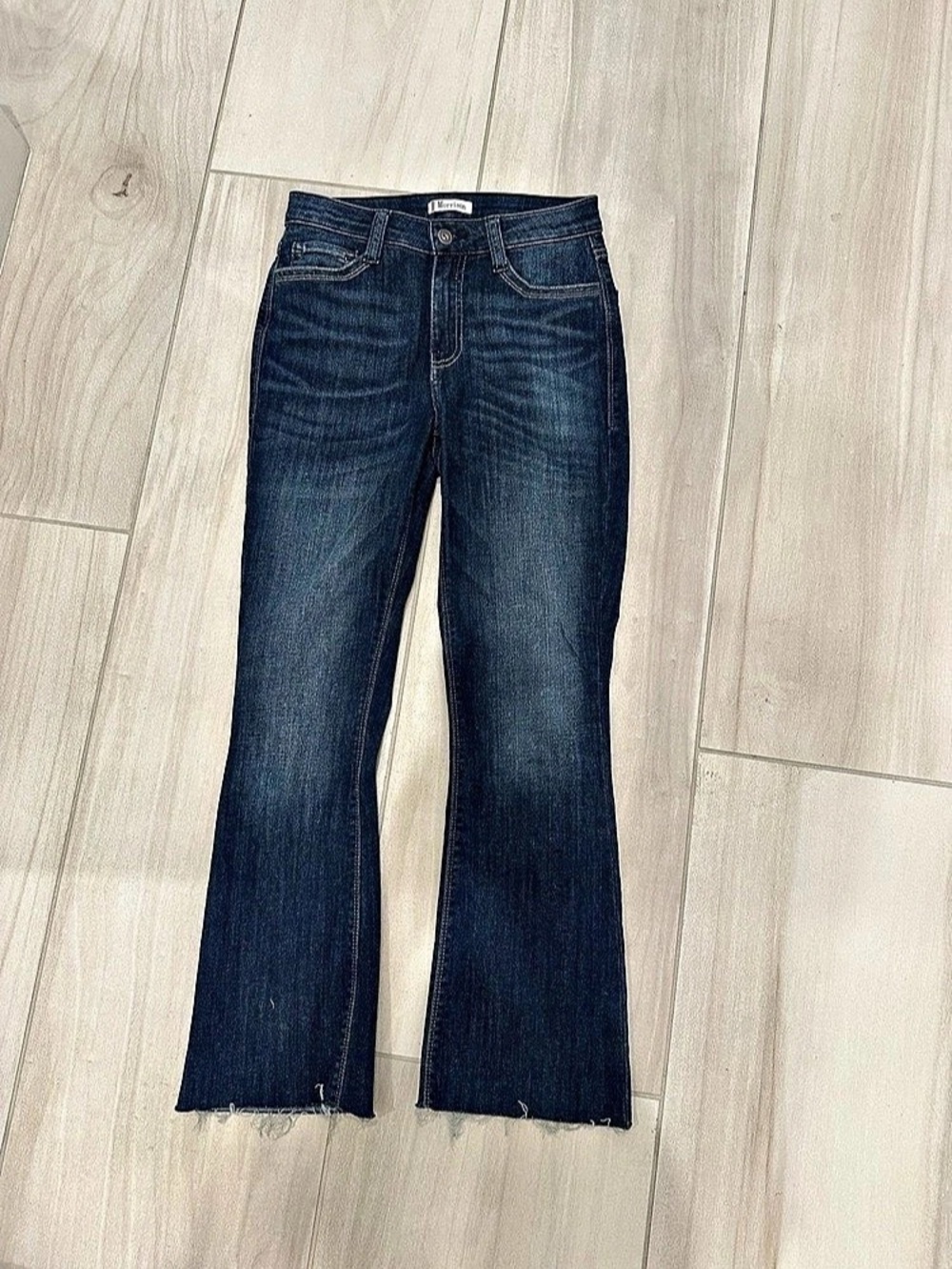 Morrison Starlet-Crop Night Moves Skinny Jeans Waist 26 Blue